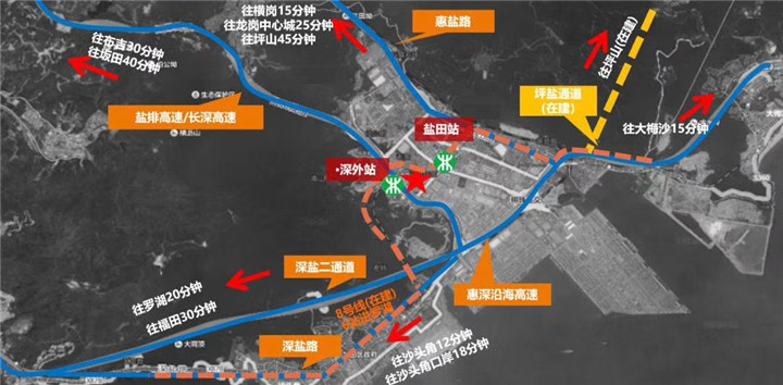 深圳盐田区8号线地铁口小产权房《壹海湾》三栋花园小区(图5)