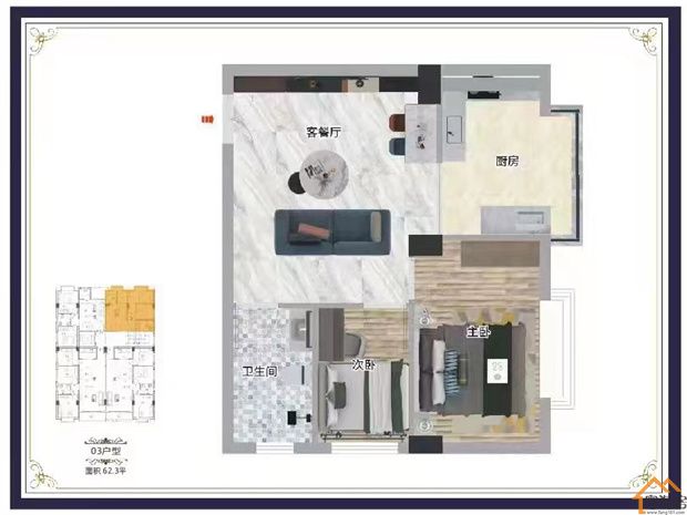 厚街桥头最便宜的小产权房出售《厚道公馆》2980元/平米，分期8年(图5)