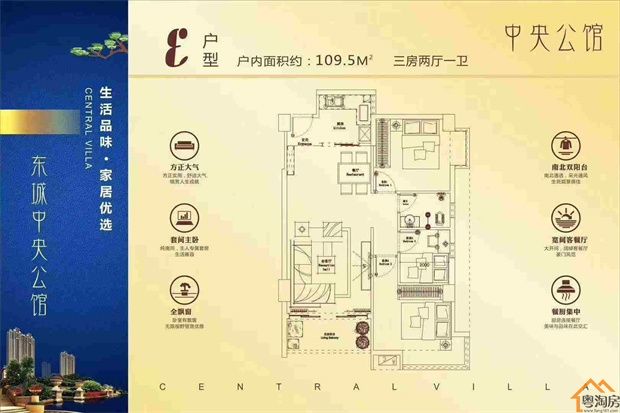 东莞东城小产权房新盘《中央公馆》5800元/平米起(图10)