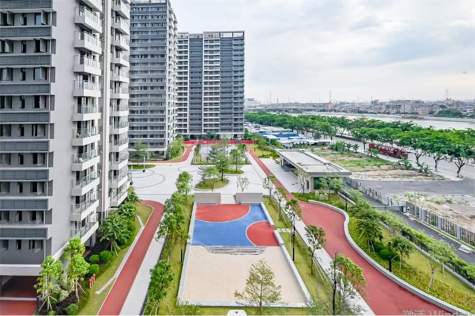 东莞中堂统建楼《御江壹号》12栋小区江景房，精装两房总价29.9万，无条件分期10年(图2)