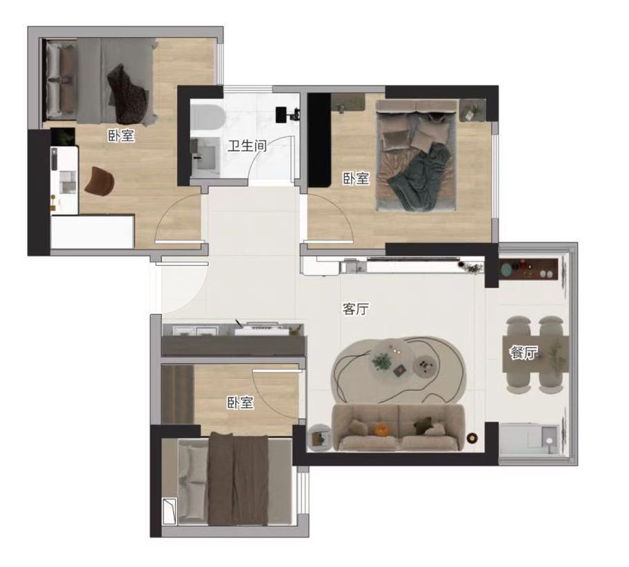 塘厦小产权房大盘《幸福国际城》2900元/㎡，五栋大型花园小区(图2)