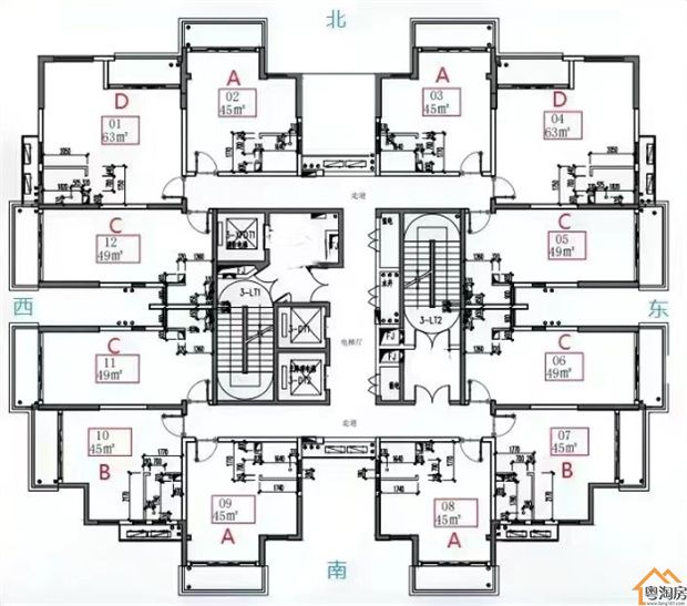 深圳光明村委统建楼《山湖茗苑》6栋花园湖景洋房(图13)